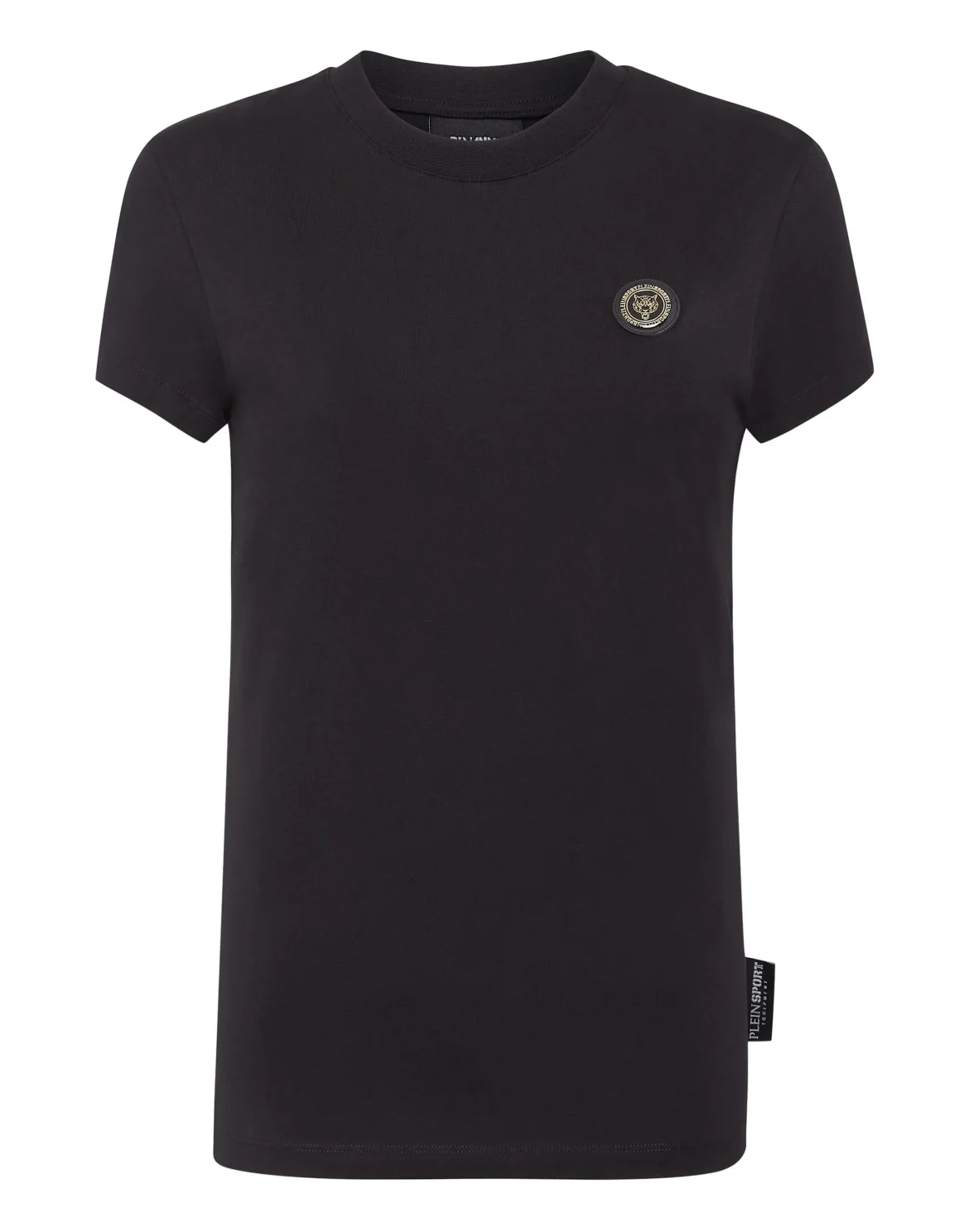 T-shirt Round Neck SS Statement, цвет: Черный