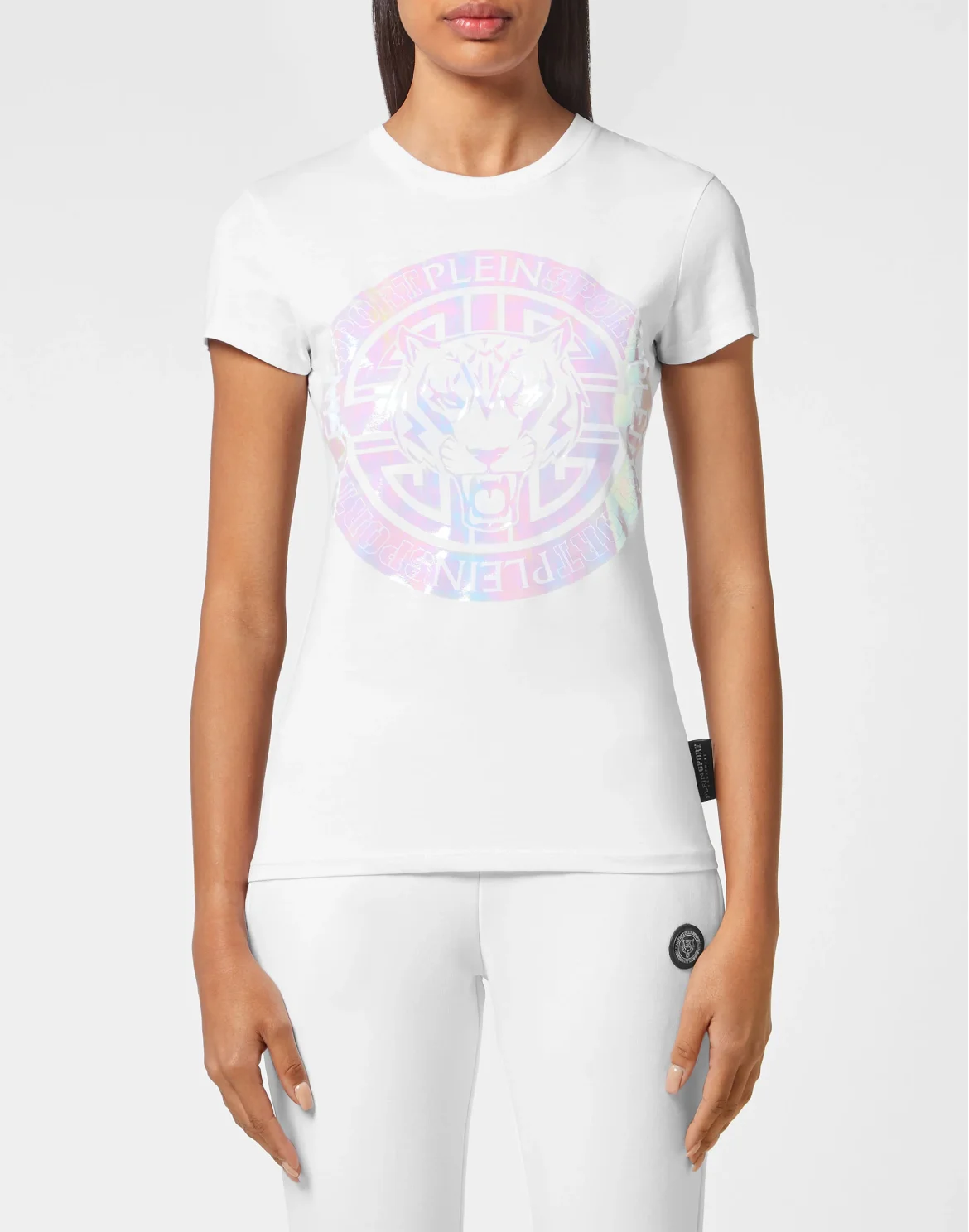 T-shirt Round Neck SS Statement, цвет: Белый