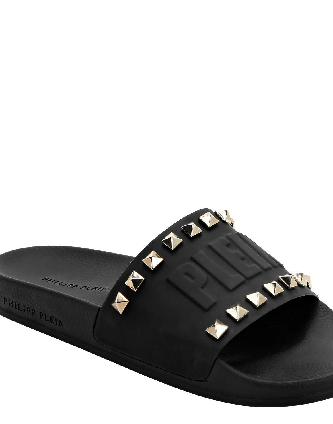 Sandals Flat Studs, цвет: Черный