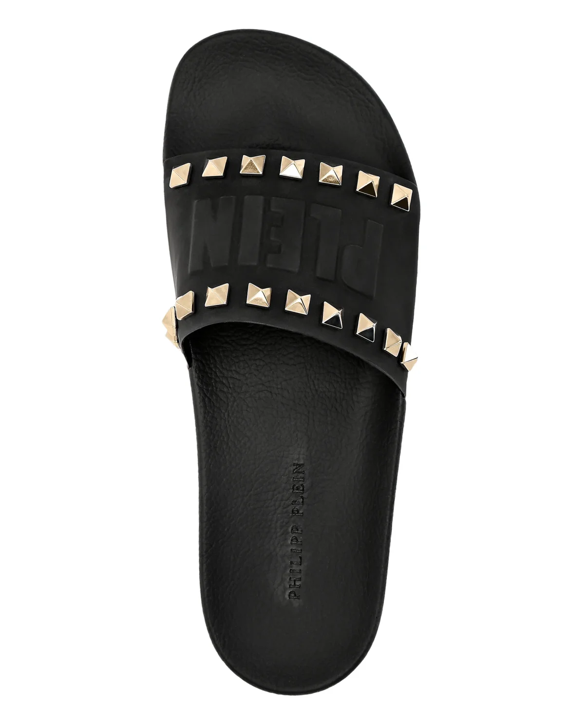 Sandals Flat Studs, цвет: Черный