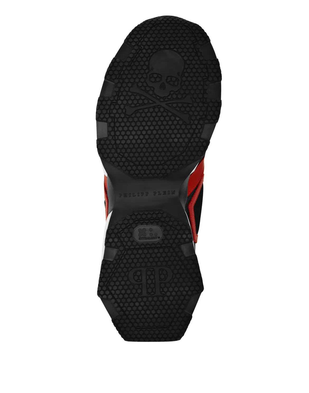 Runner mix materials Hexagon, цвет: Красный