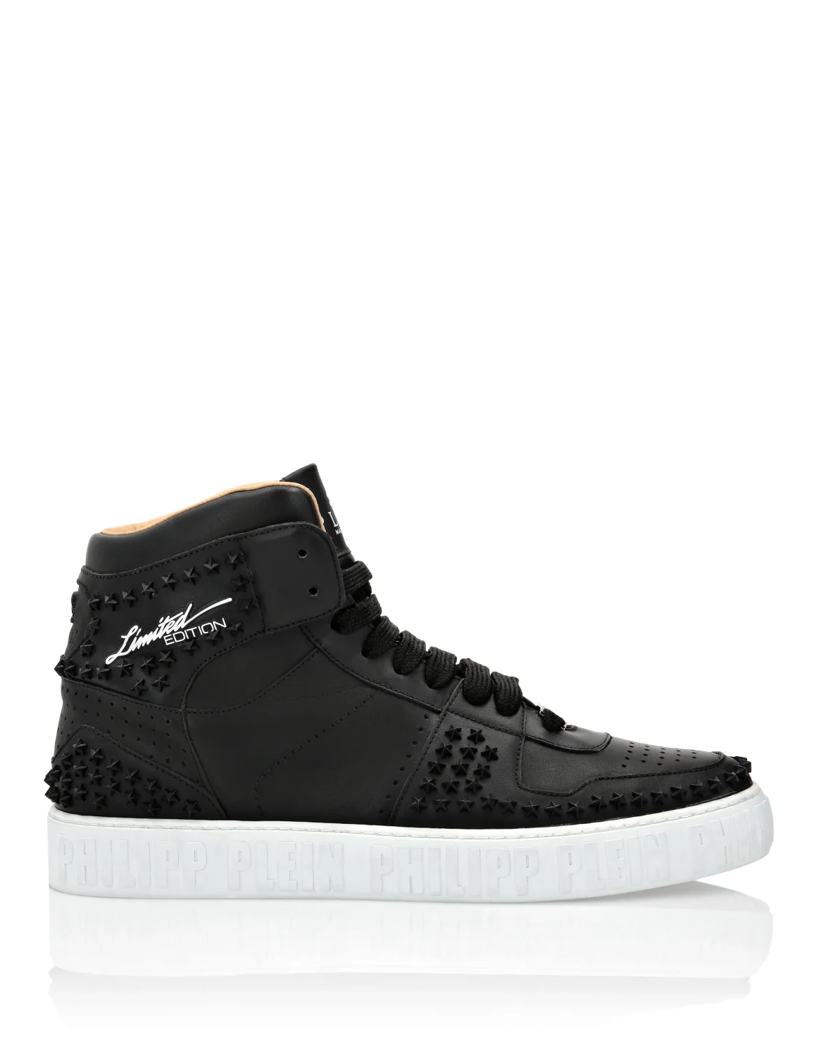 HI-TOP SNEAKERS NOTORIOUS RUBBERIZED STARS, цвет: Черный