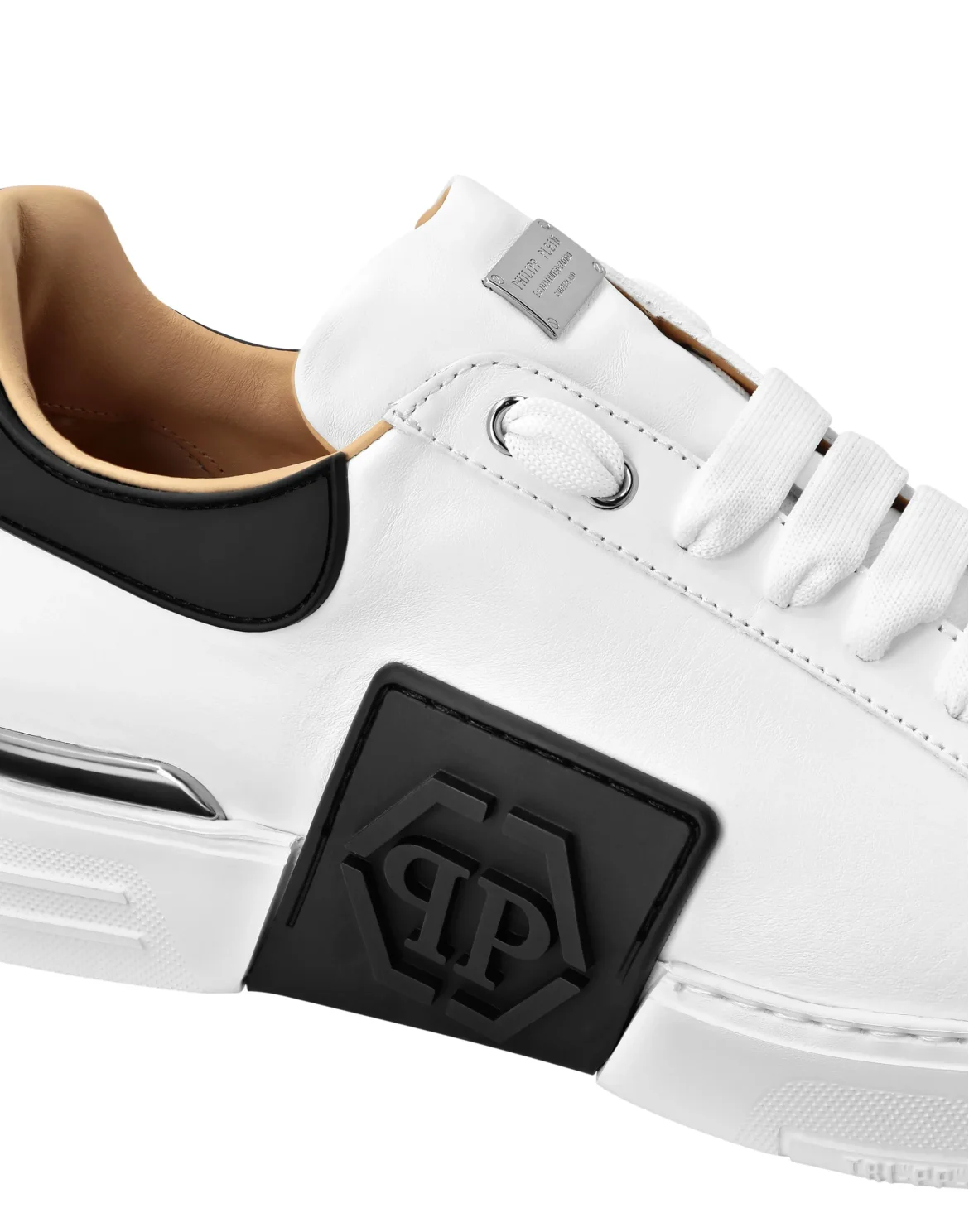 Lo-Top Leather Sneakers Phantom Kick$, цвет: Белый
