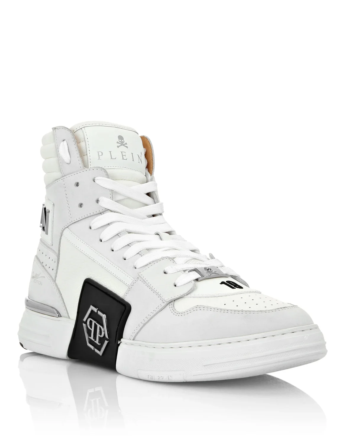 HI-TOP SNEAKERS PHANTOM KICK$ Platinum HEXAGON, цвет: Белый