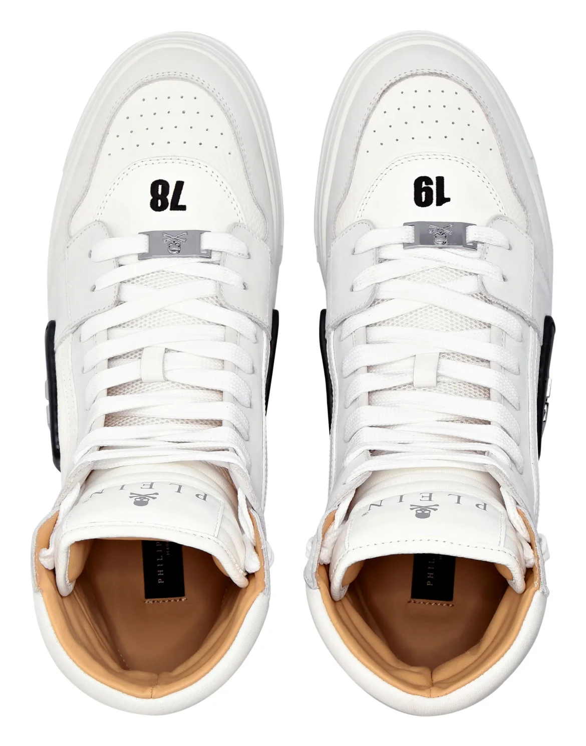 HI-TOP SNEAKERS PHANTOM KICK$ Platinum HEXAGON, цвет: Белый