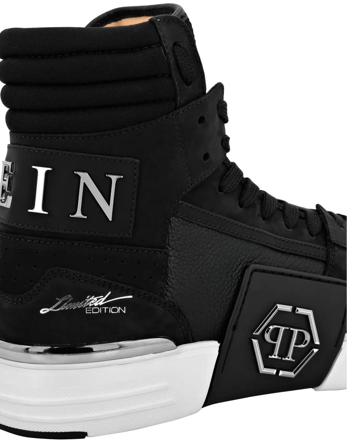 HI-TOP SNEAKERS PHANTOM KICK$ Platinum HEXAGON, цвет: Черный