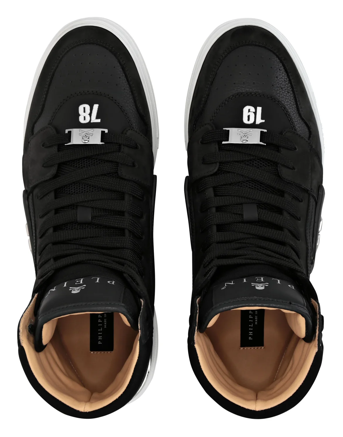 HI-TOP SNEAKERS PHANTOM KICK$ Platinum HEXAGON, цвет: Черный