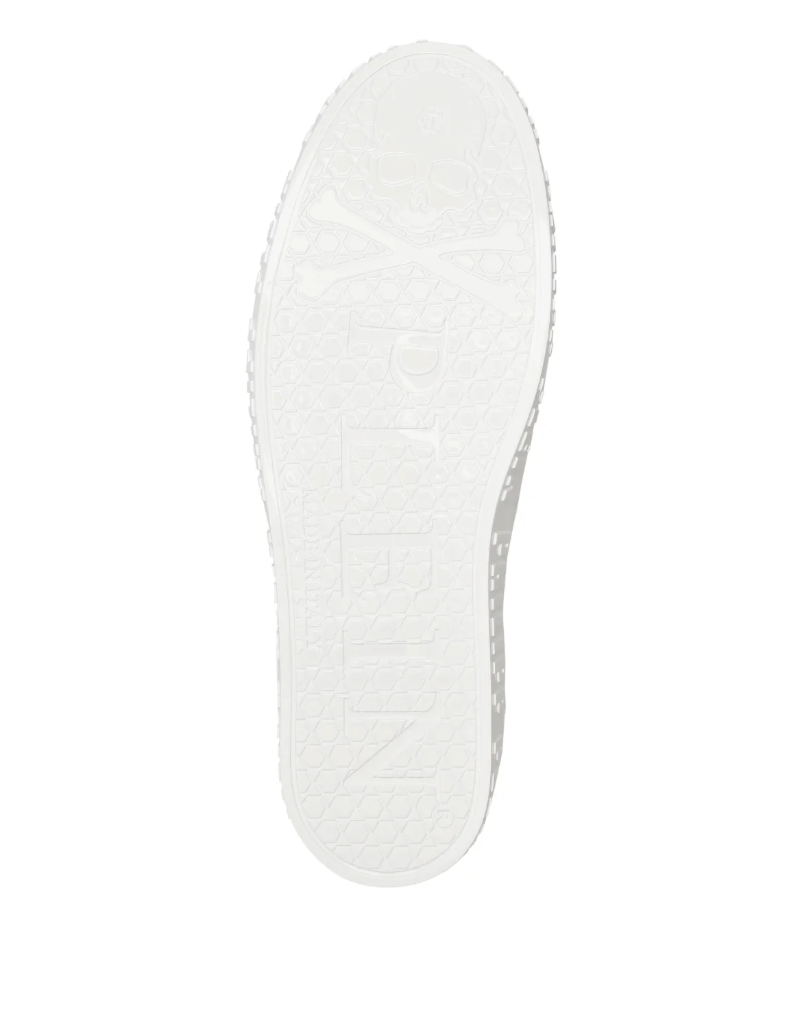 HI-TOP SNEAKERS NOTORIOUS PATENT SKULL, цвет: Белый