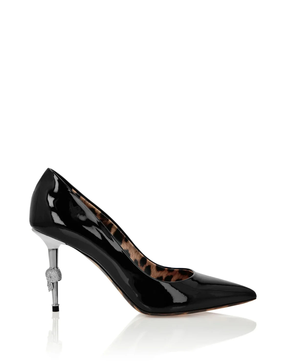 Middle Heels Leopard, цвет: Черный