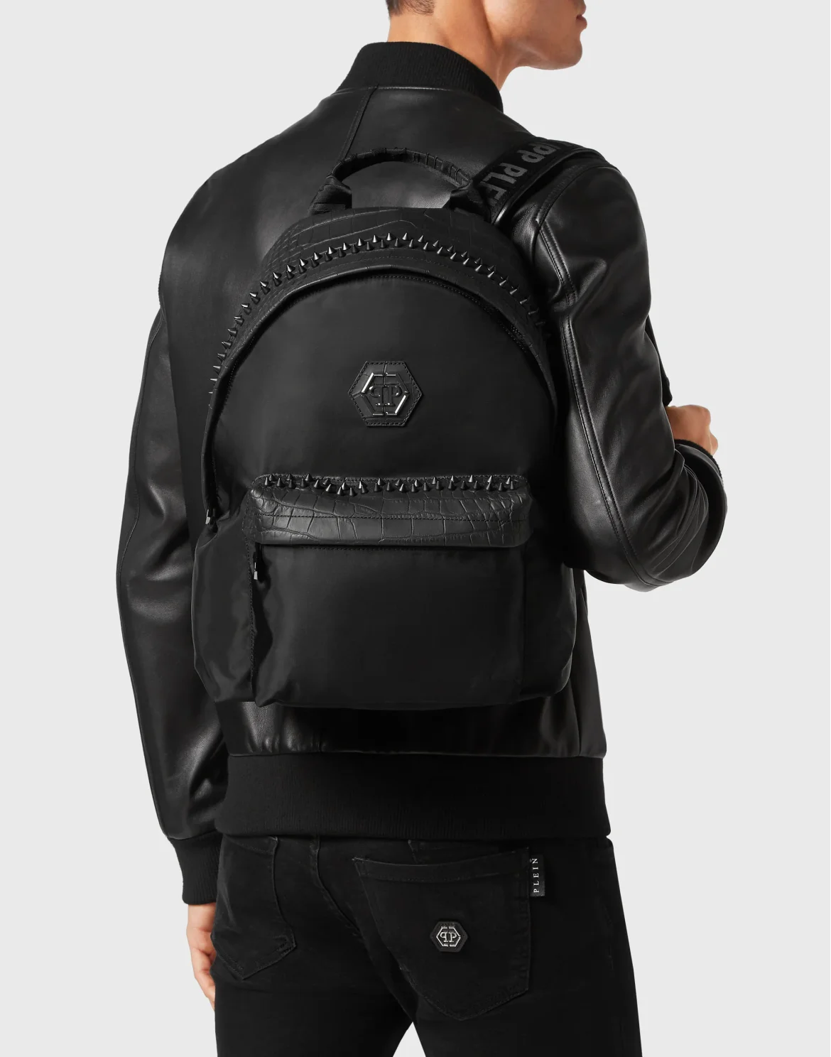 Nylon Backpack Studs, цвет: Черный
