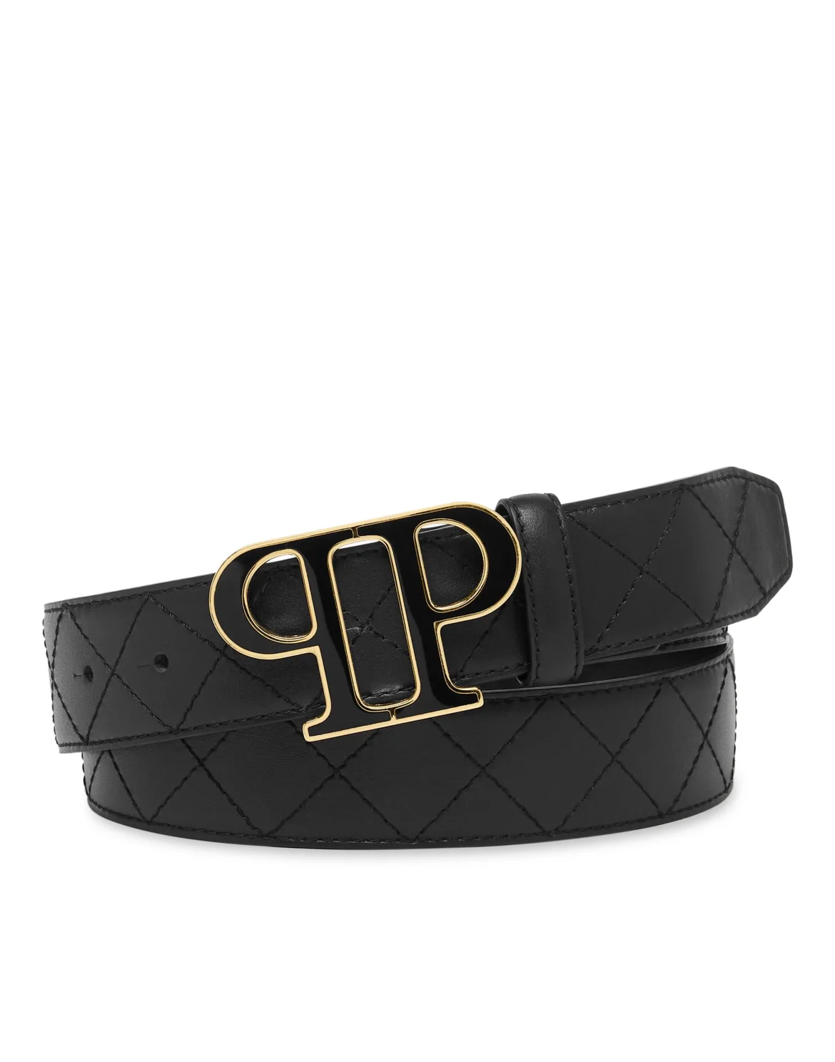 Leather Belt, цвет: Черный