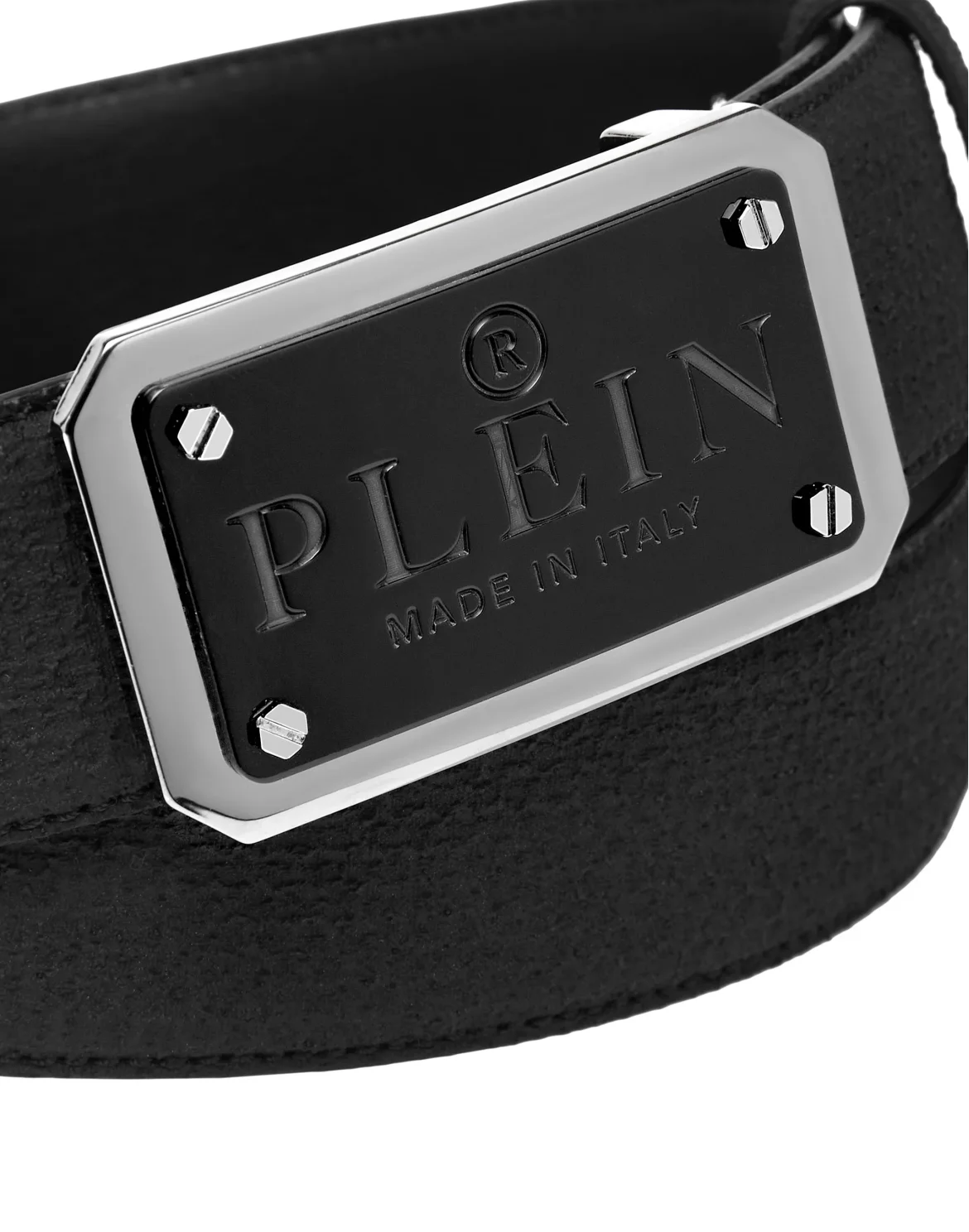 Leather Belt, цвет: Черный