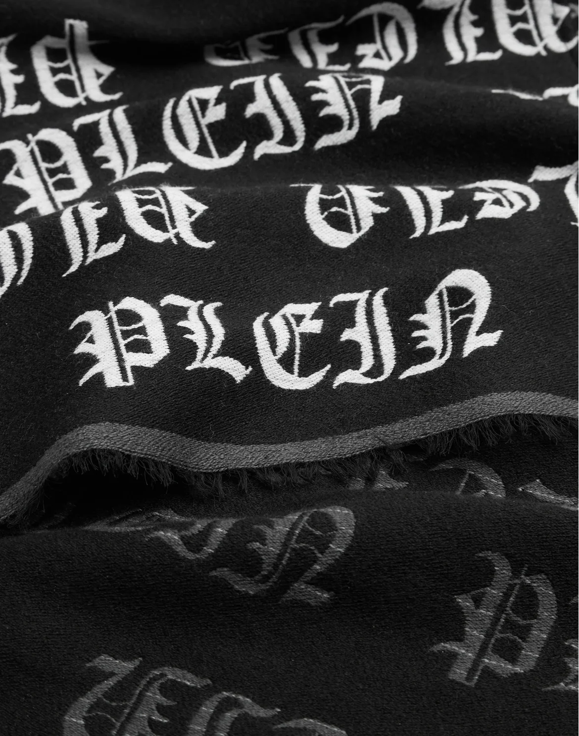Long Scarf 180X38 Gothic Plein, цвет: Черный