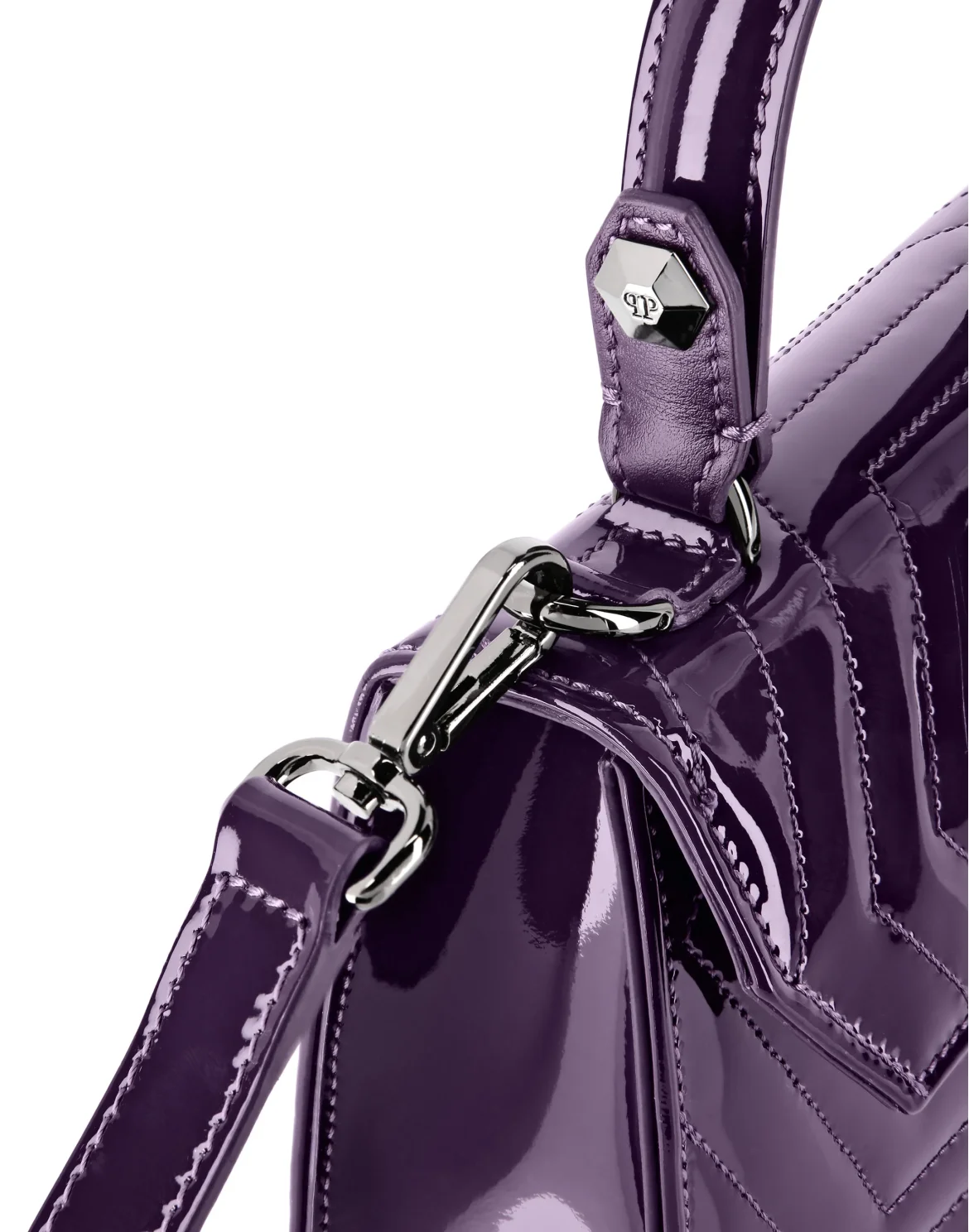 Small Handle Bag Superheroine, цвет: Фиолетовый