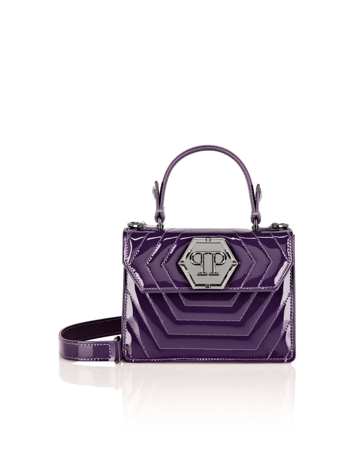 Small Handle Bag Superheroine, цвет: Фиолетовый