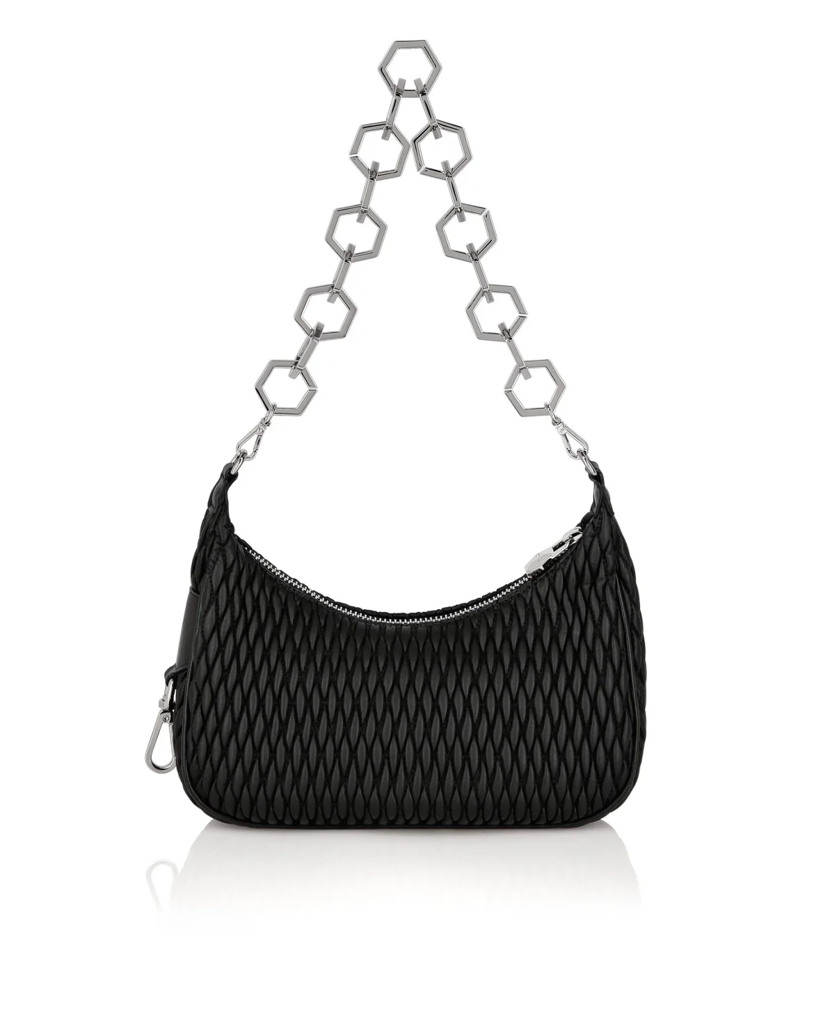 Slalom Shoulder Bag Gothic Plein, цвет: Черный