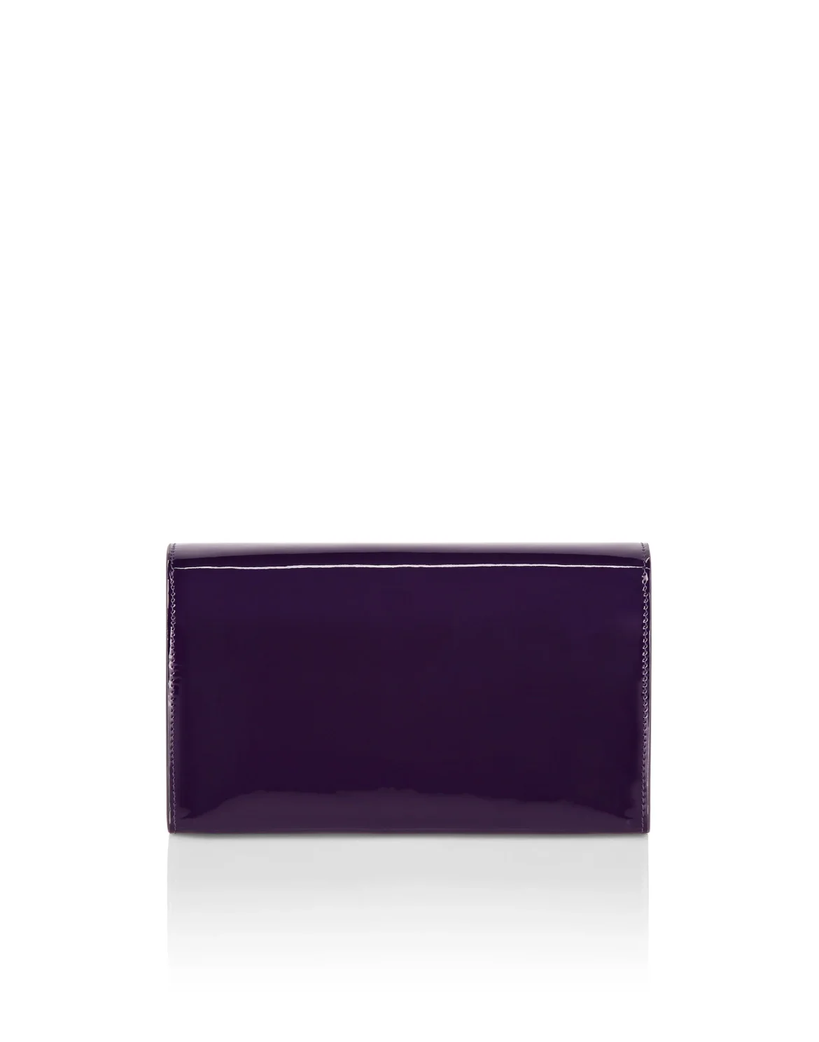 Patent Leather Shoulder Bag, цвет: Фиолетовый