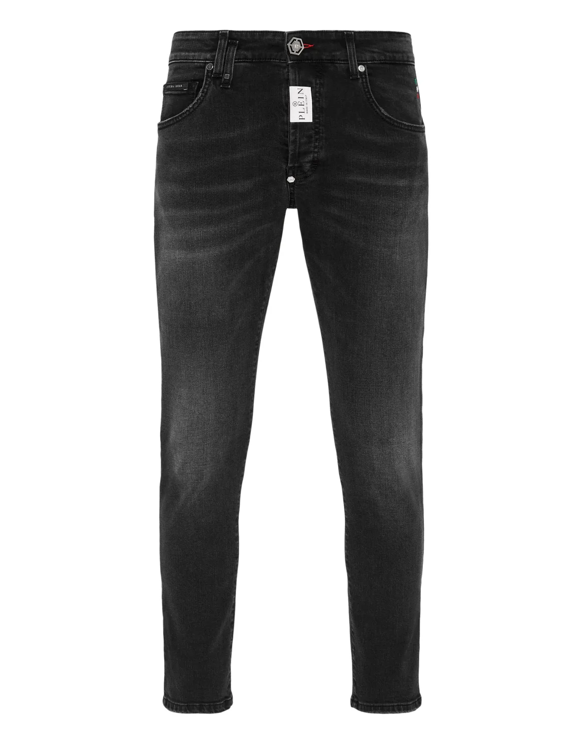 Denim Trousers Skinny Fit, цвет: Черный