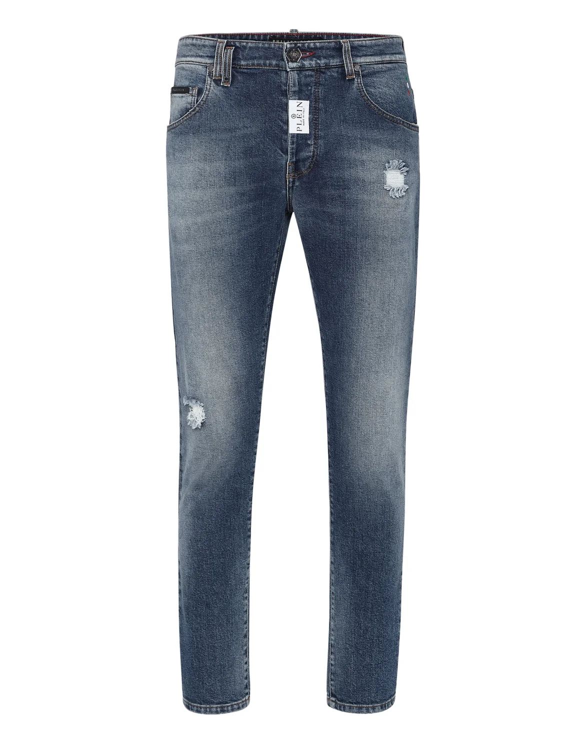Denim Trousers Skinny Fit, цвет: Синий