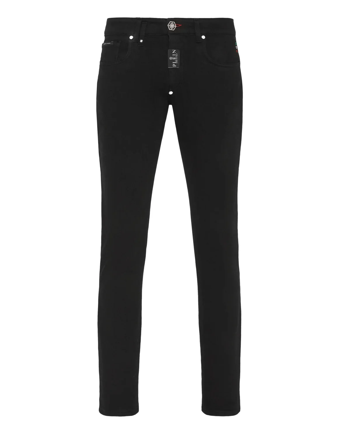 Denim Trousers Super Fit, цвет: Черный