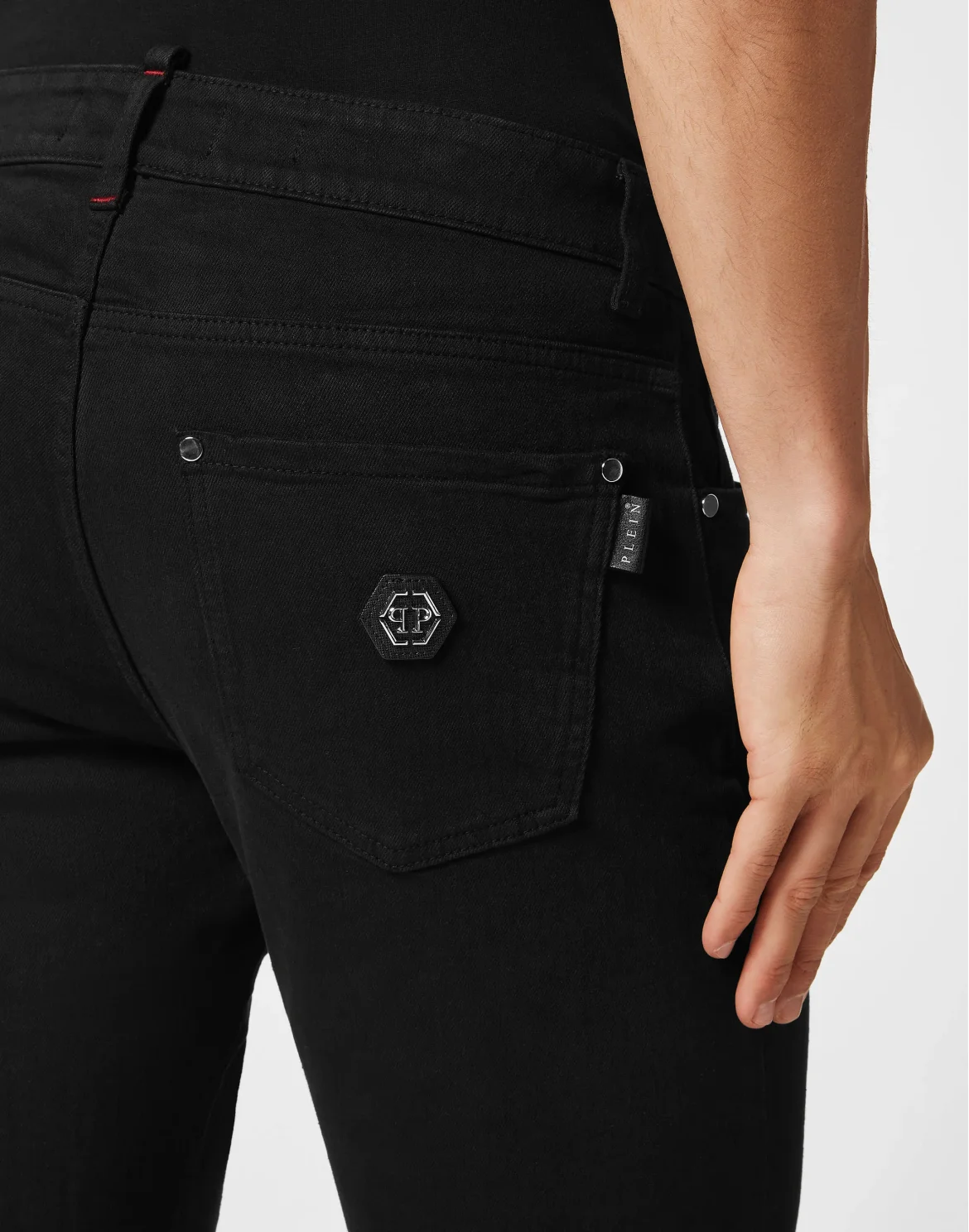 Denim Trousers Straight Supreme, цвет: Черный