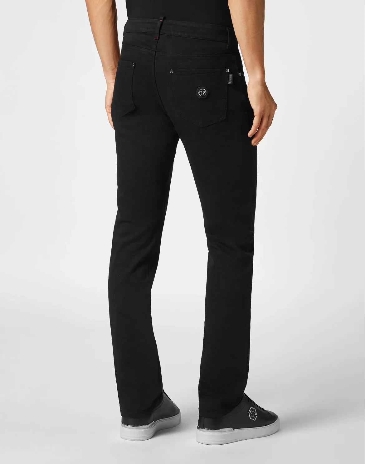 Denim Trousers Straight Supreme, цвет: Черный