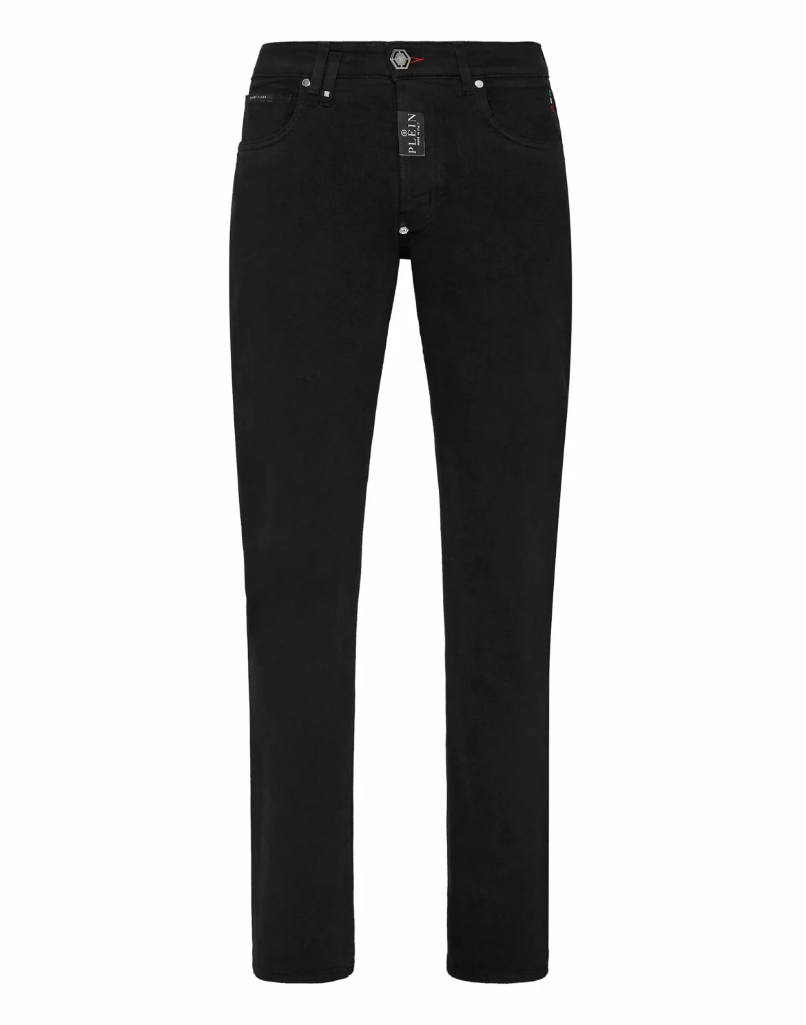 Denim Trousers Straight Supreme, цвет: Черный