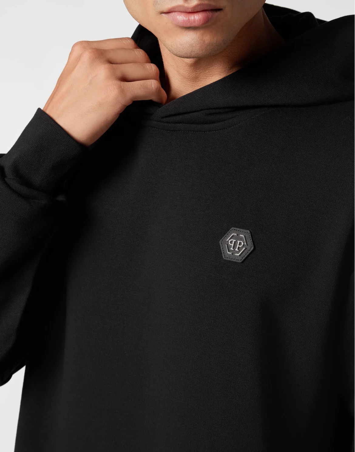 Hoodie sweatshirt Hexagon, цвет: Черный