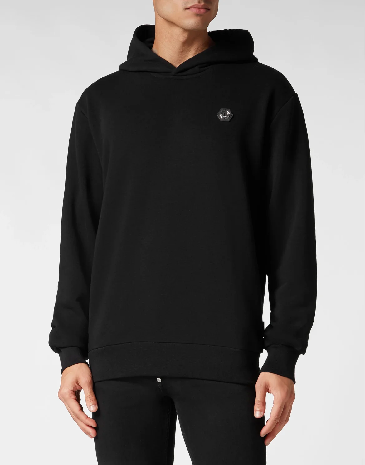 Hoodie sweatshirt Hexagon, цвет: Черный