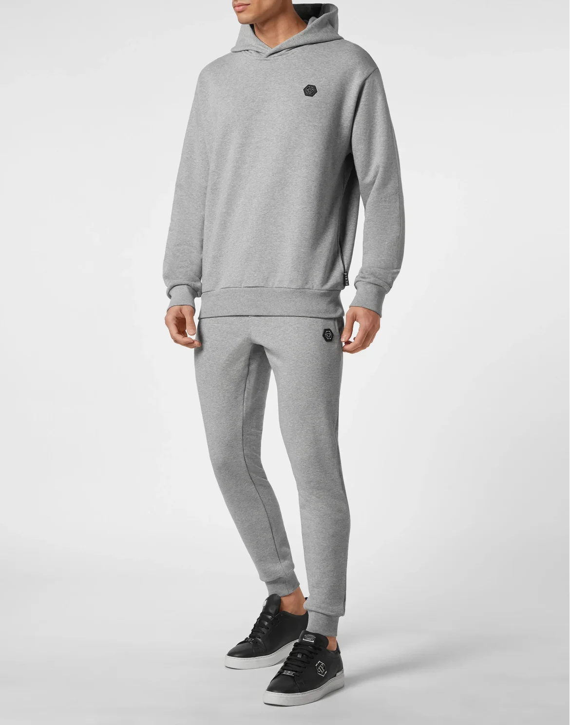 Hoodie sweatshirt Hexagon, цвет: Серый