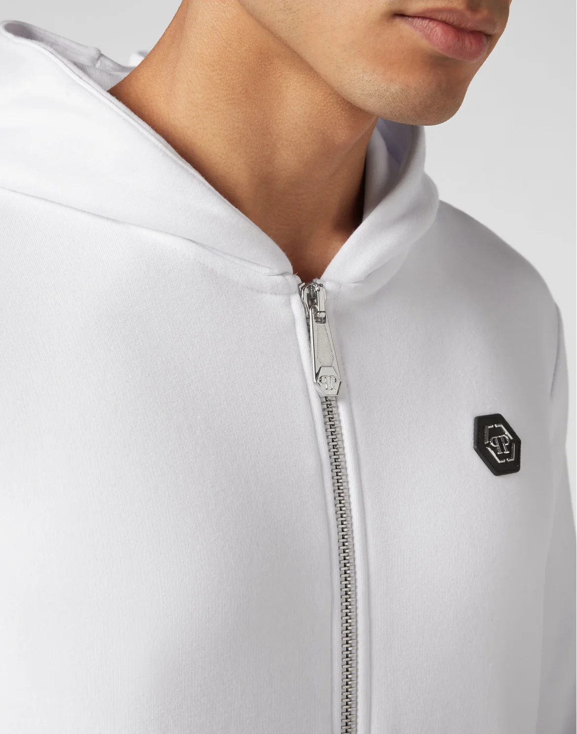 Hoodie sweatshirt Hexagon, цвет: Белый