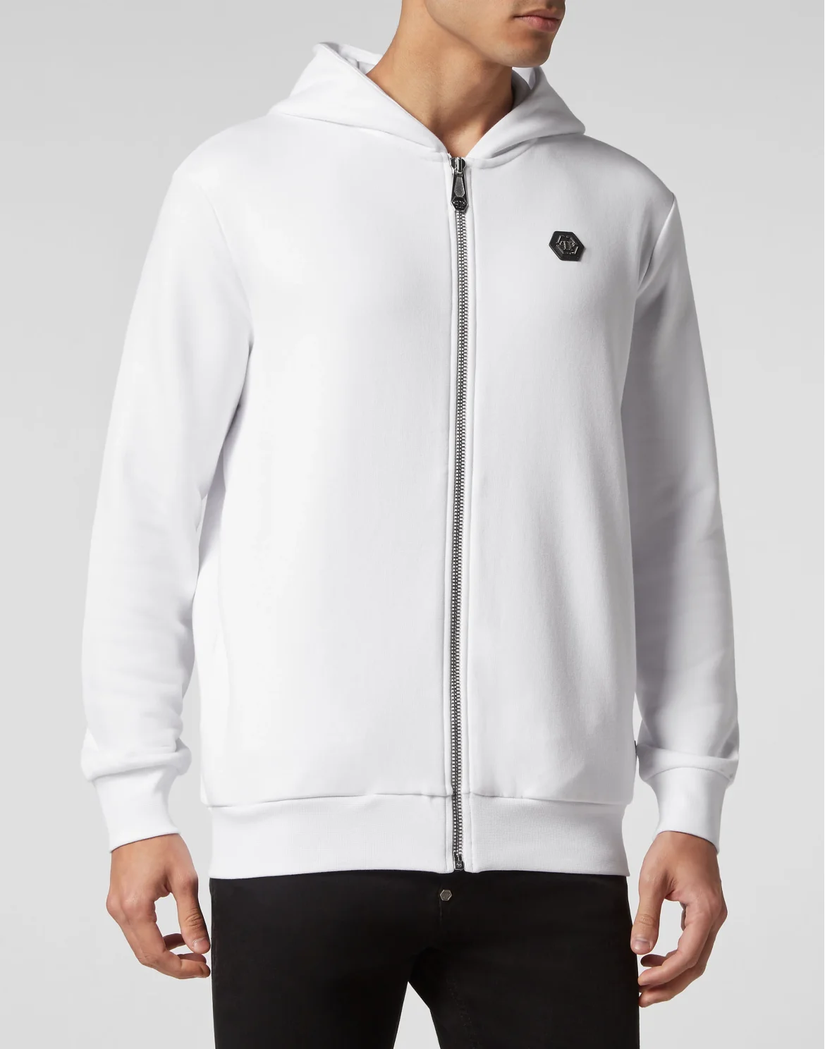 Hoodie sweatshirt Hexagon, цвет: Белый