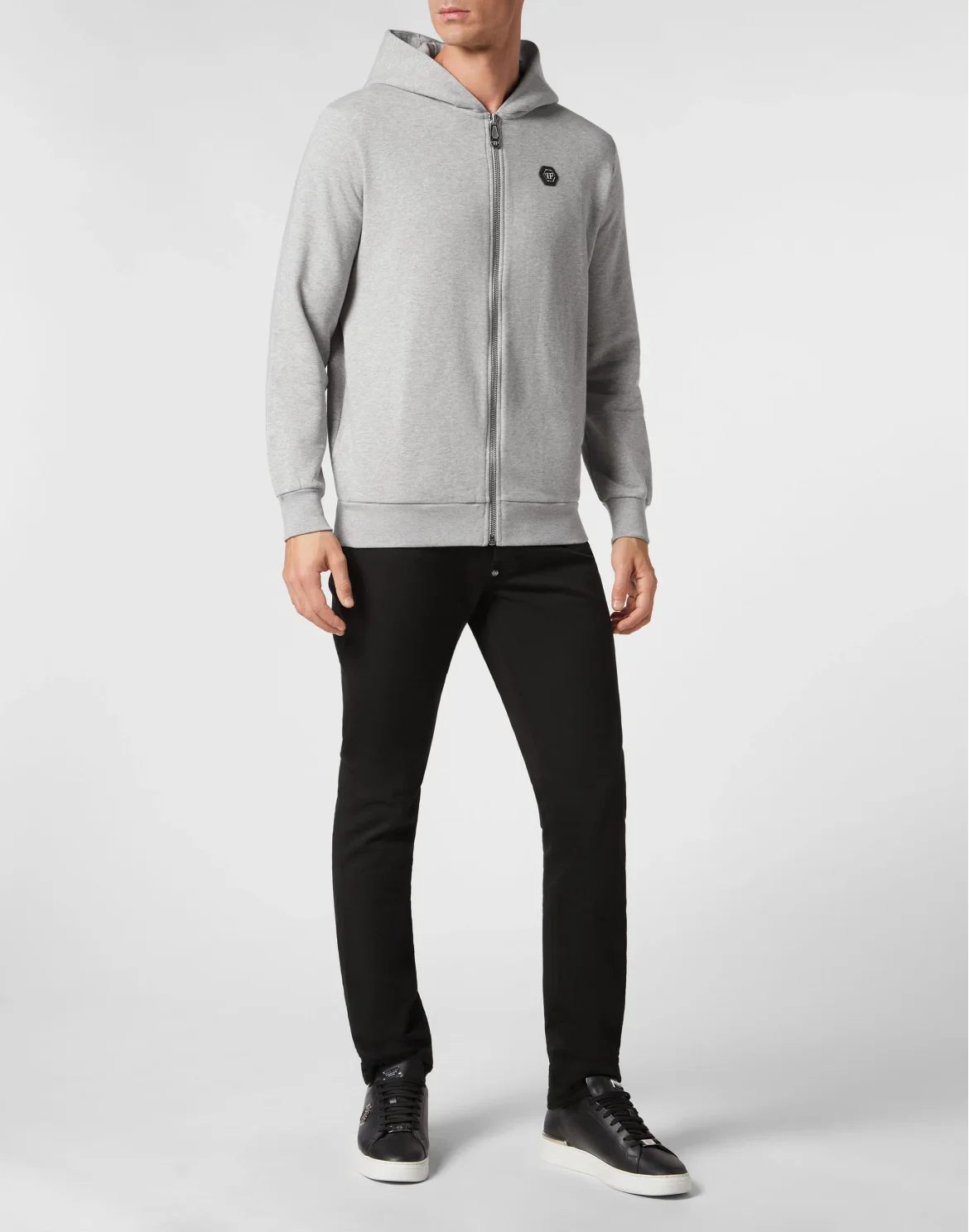 Hoodie sweatshirt Hexagon, цвет: Серый