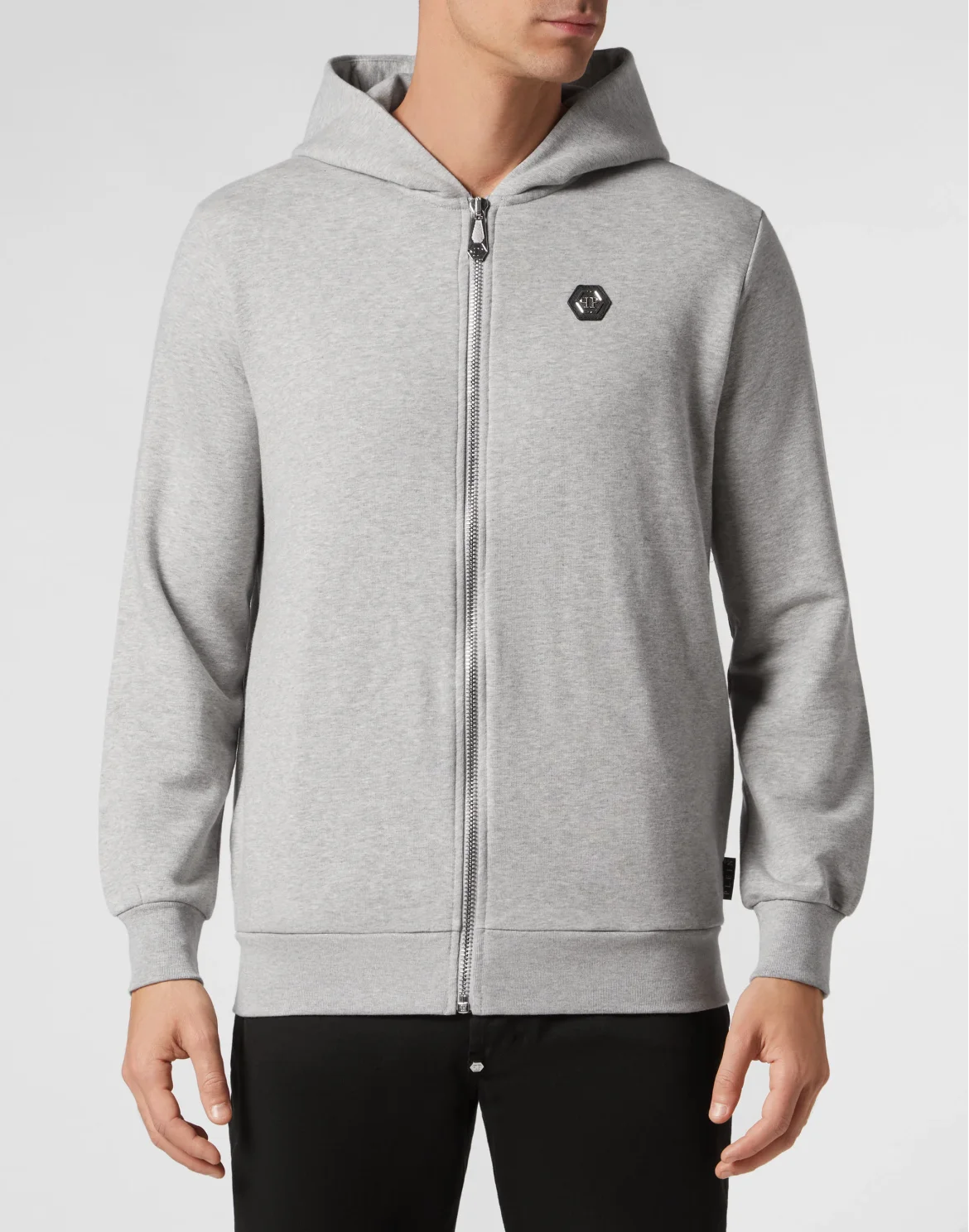Hoodie sweatshirt Hexagon, цвет: Серый