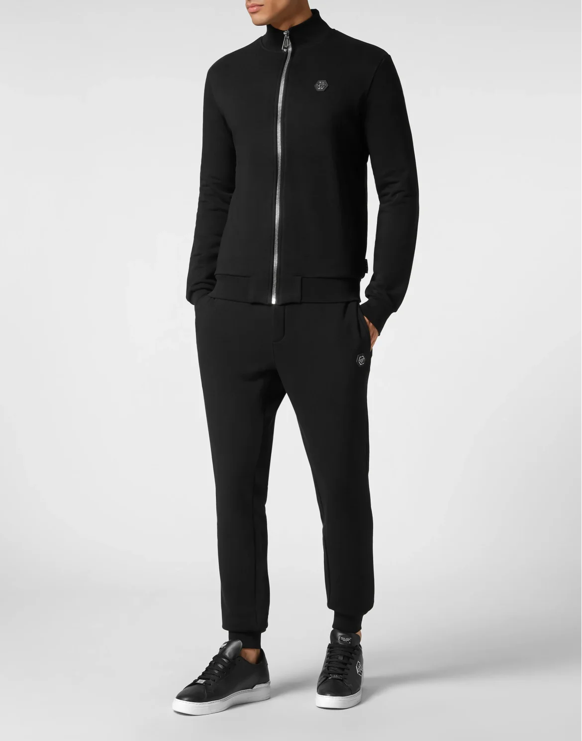 Jogging Jacket Hexagon, цвет: Черный