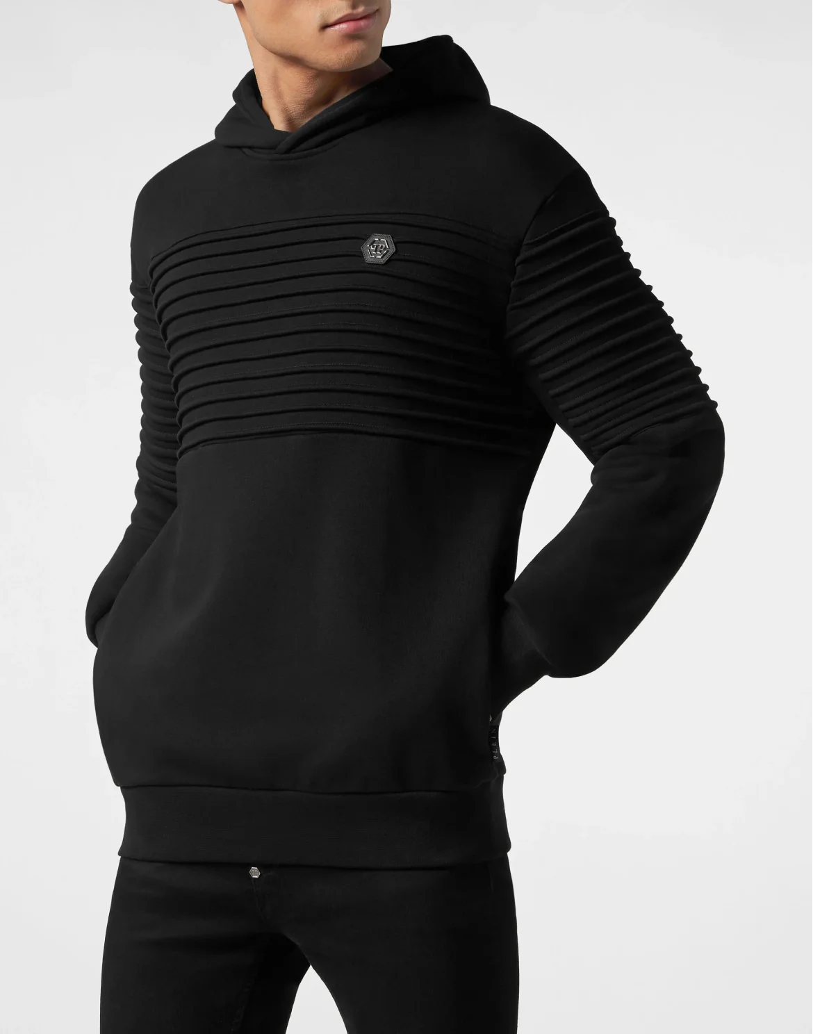Hoodie sweatshirt Gothic Plein, цвет: Черный