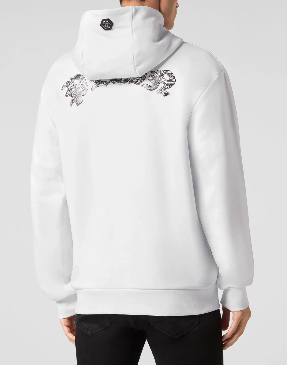 Hoodie sweatshirt Paisley Teddy Bear, цвет: Белый