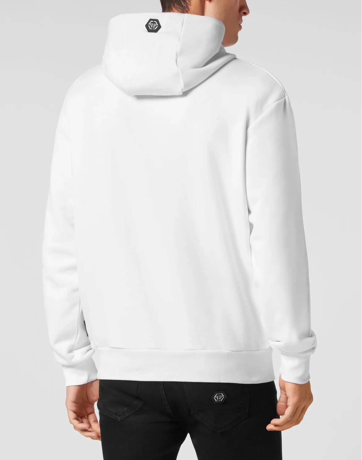 Hoodie sweatshirt Paisley Strass, цвет: Белый