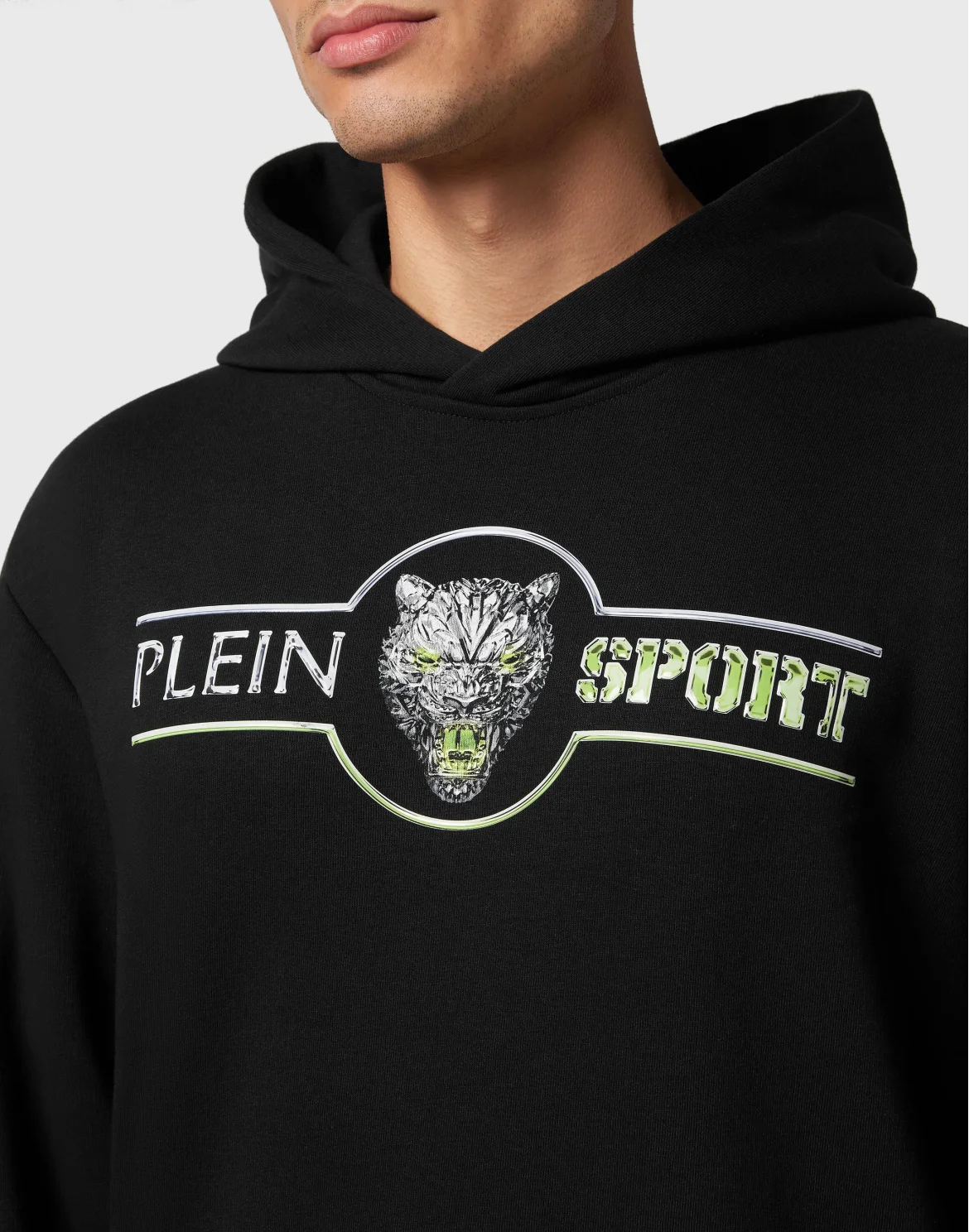 Hoodie Sweatshirt Chrome Scratch Edition, цвет: Зеленый