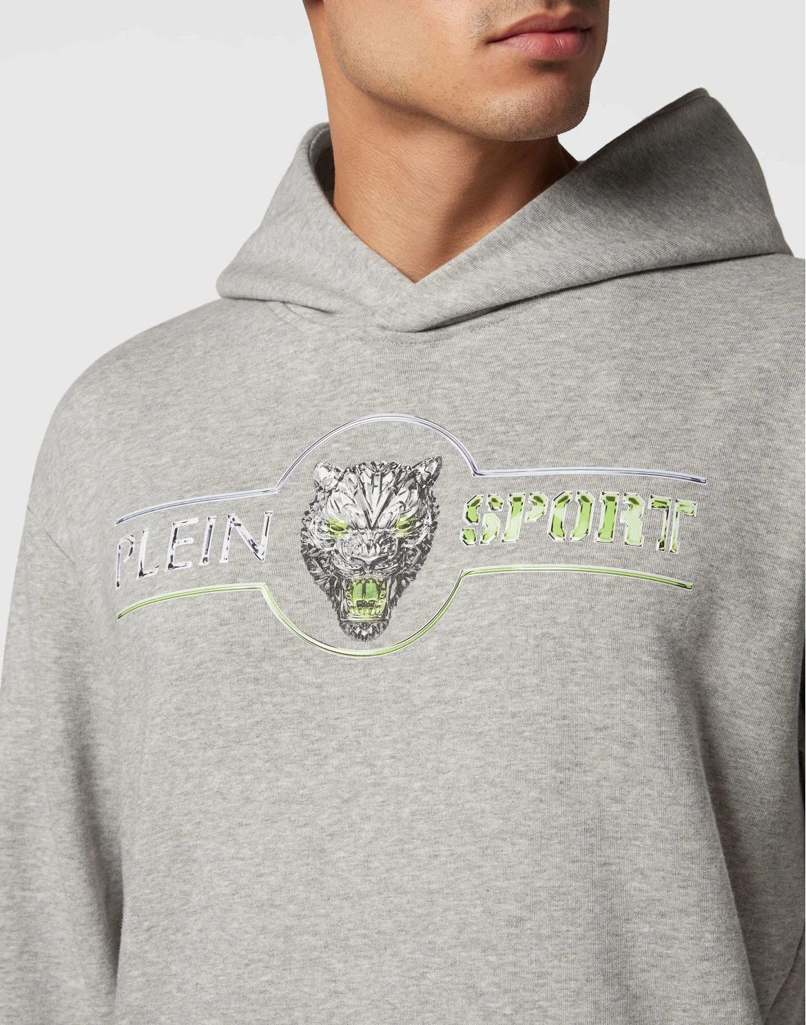Hoodie Sweatshirt Chrome Scratch Edition, цвет: Серый