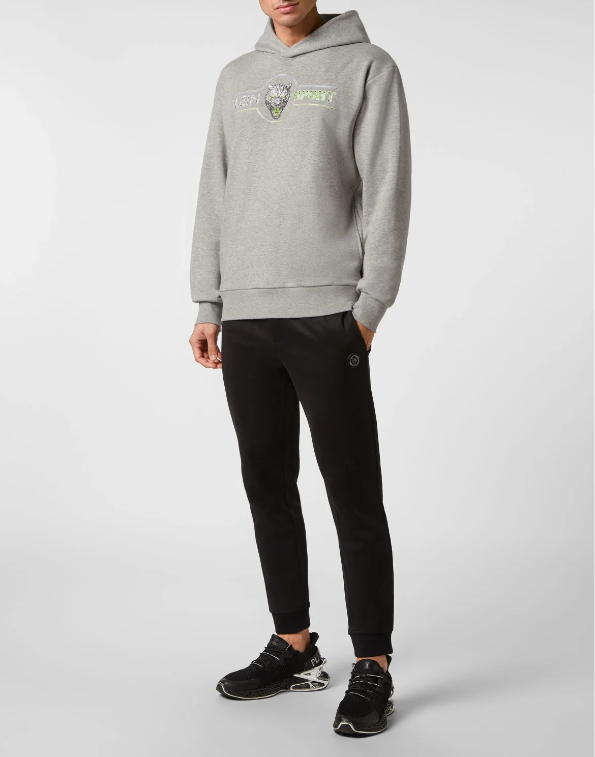 Hoodie Sweatshirt Chrome Scratch Edition, цвет: Серый