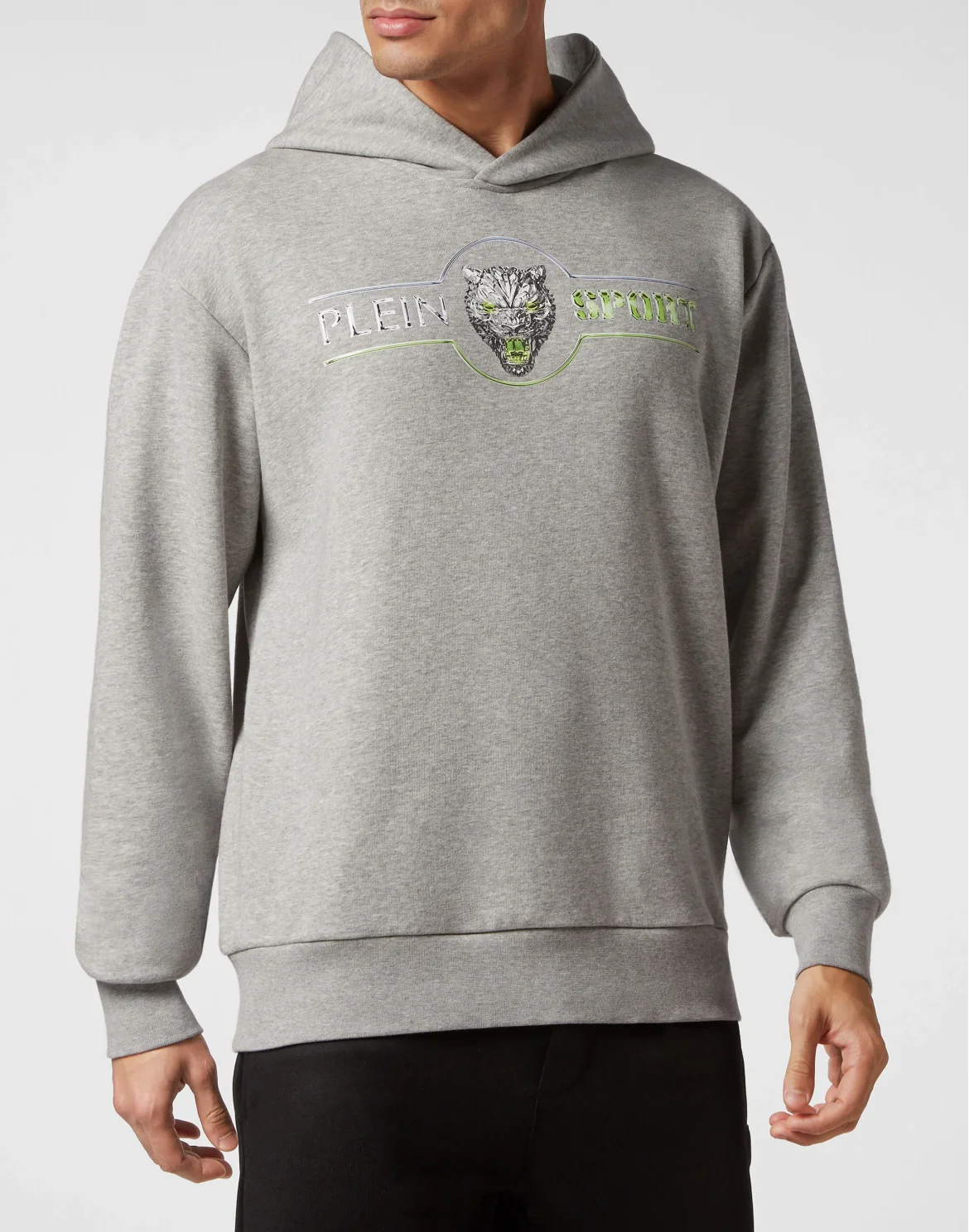 Hoodie Sweatshirt Chrome Scratch Edition, цвет: Серый