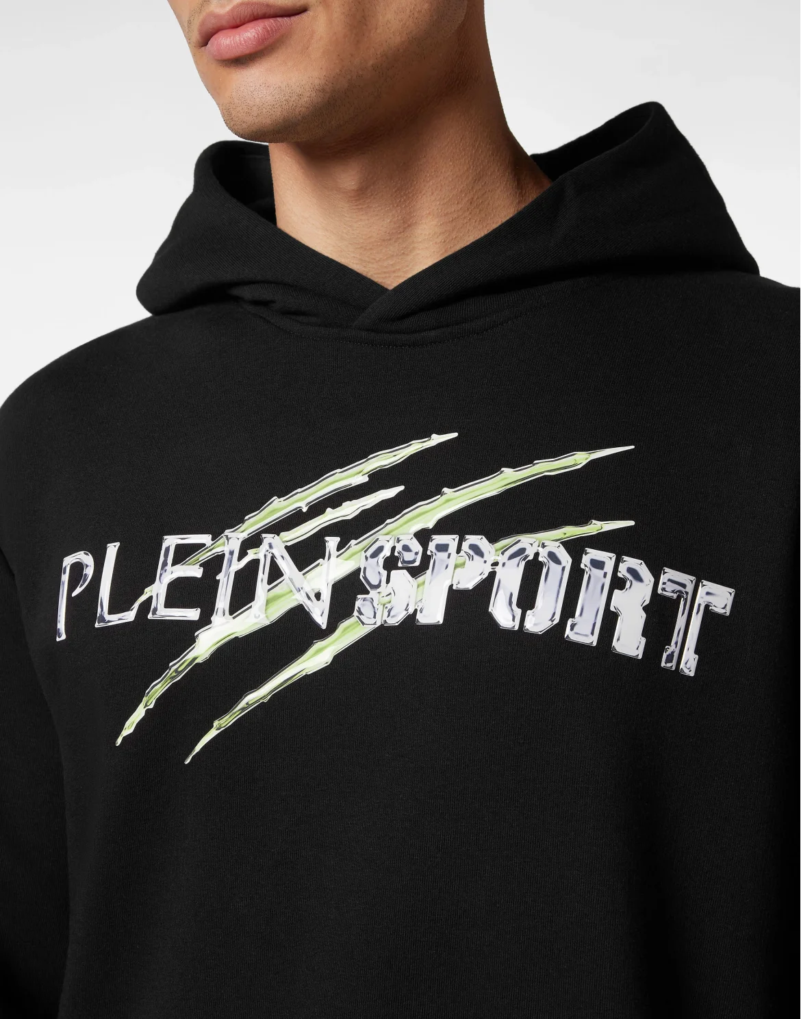 Hoodie Sweatshirt Chrome Scratch Edition, цвет: Зеленый