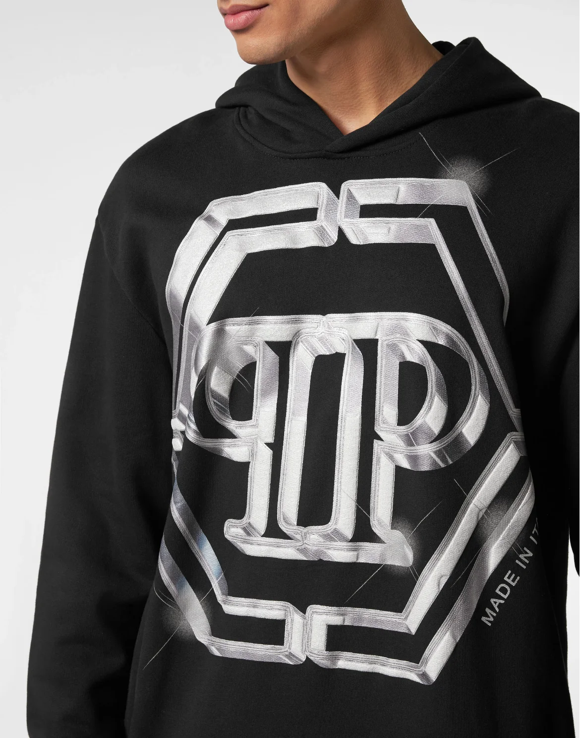 Hoodie Sweatshirt PP Glass, цвет: Черный