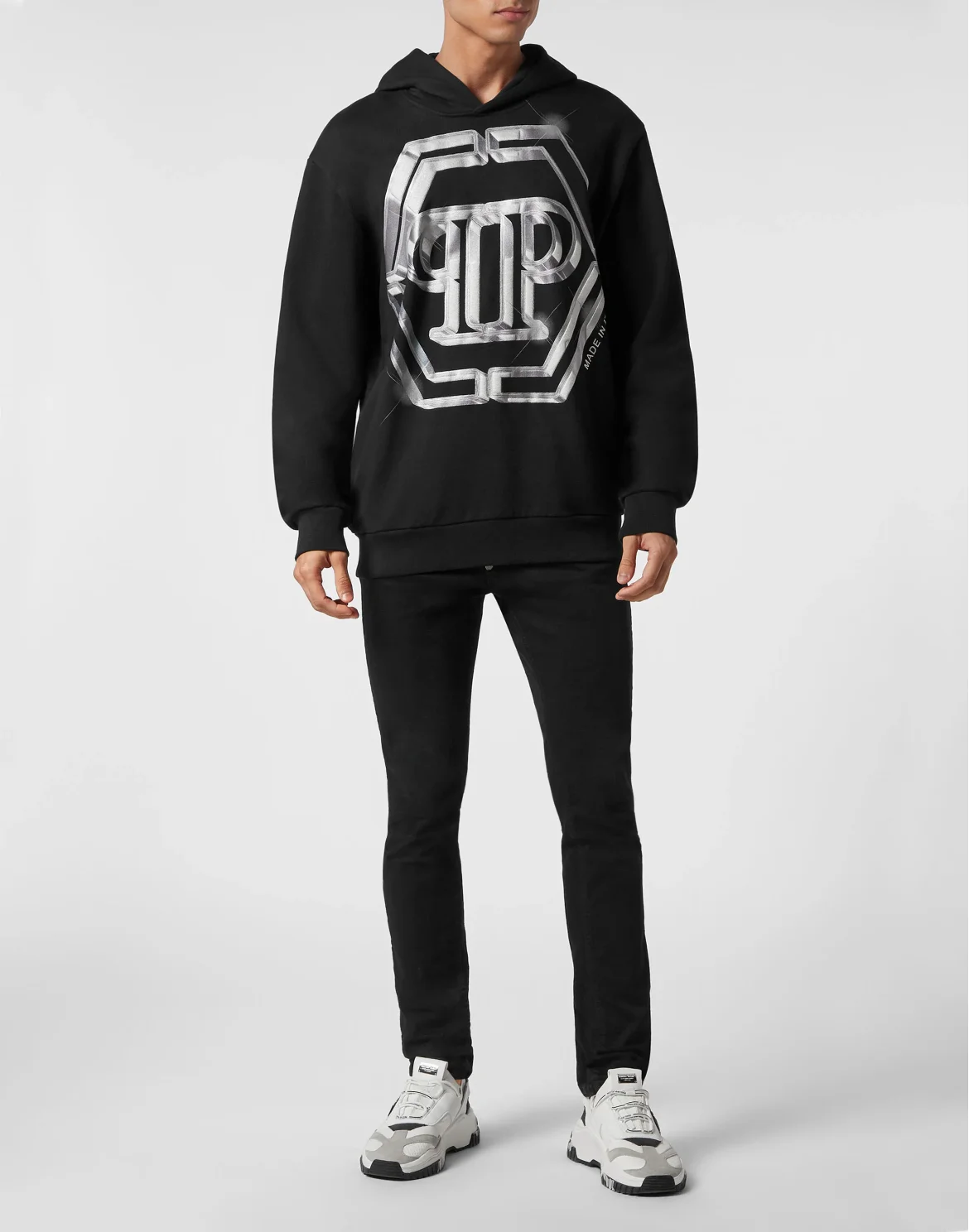 Hoodie Sweatshirt PP Glass, цвет: Черный