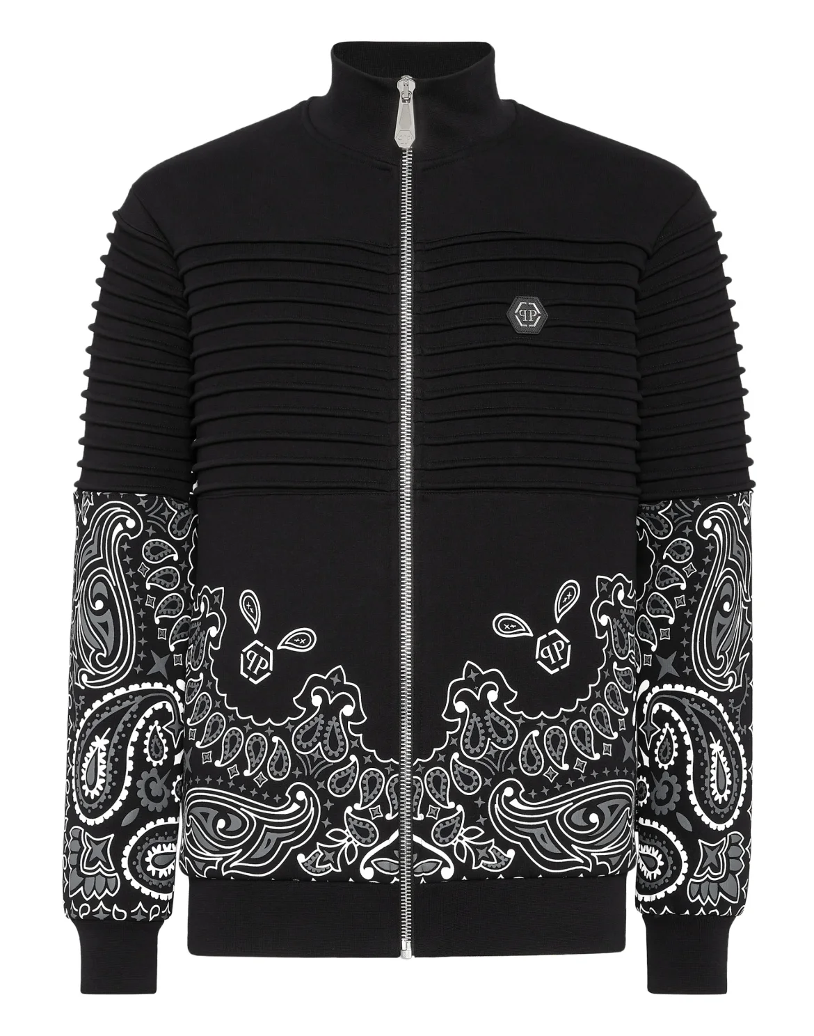 Jogging Jacket Paisley Bandana, цвет: Черный
