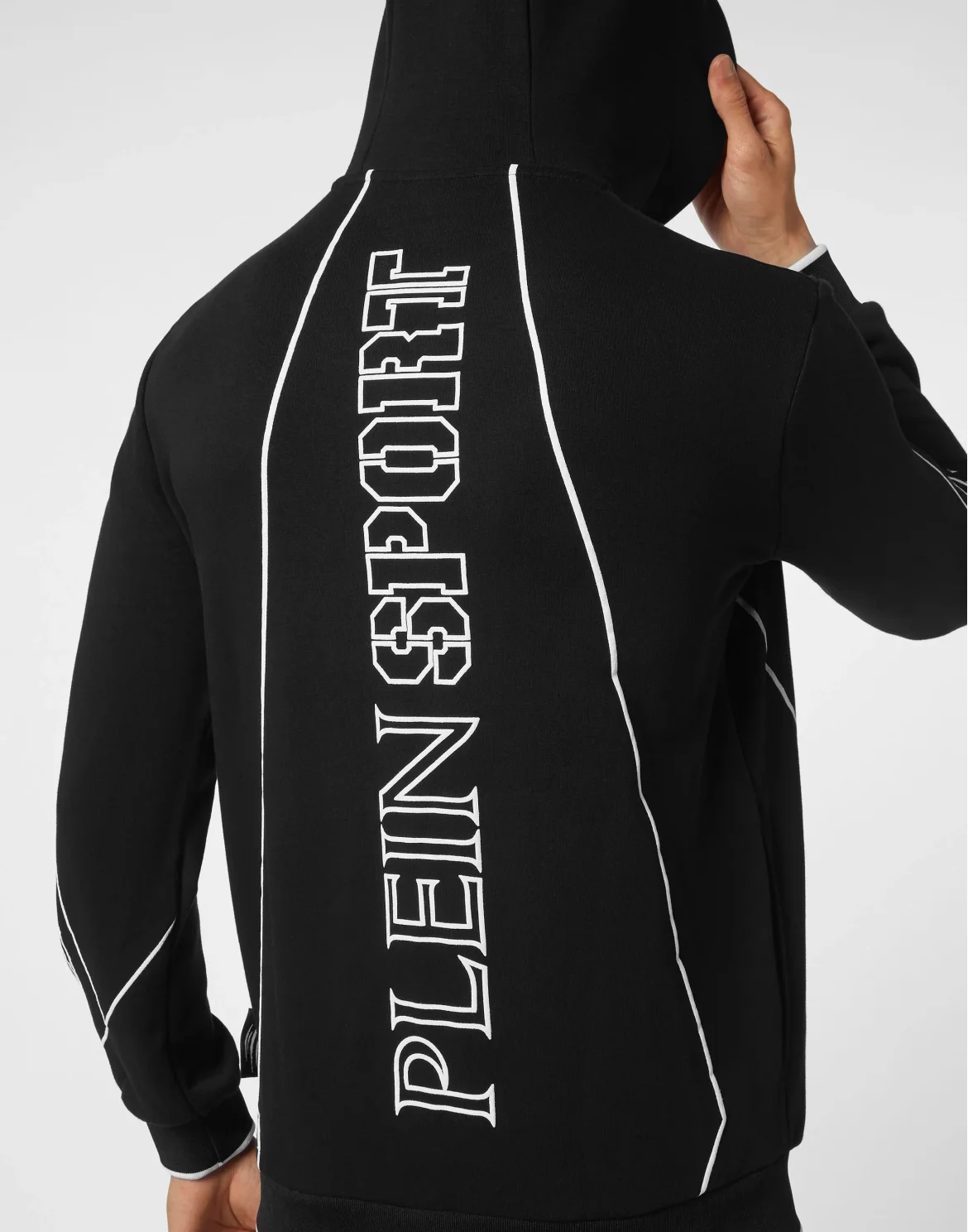 Jogging Tracksuit: Sweatjacket/Trousers Tiger Court Edition, цвет: Черный