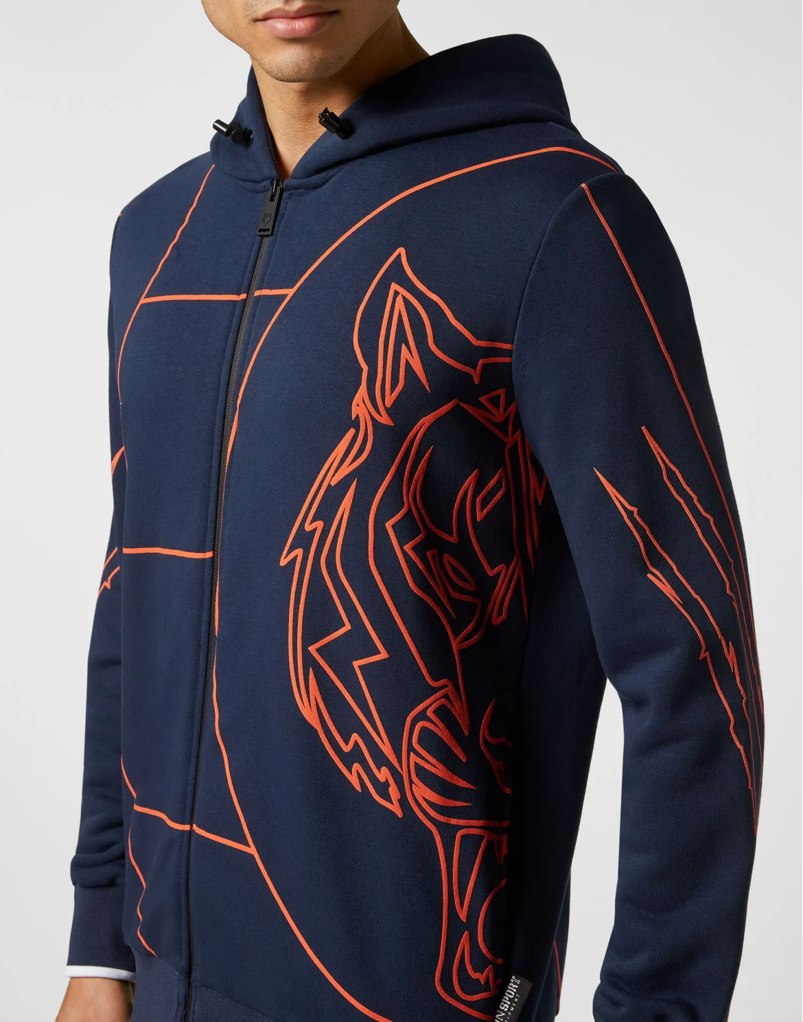 Jogging Tracksuit: Sweatjacket/Trousers Tiger Court Edition, цвет: Синий