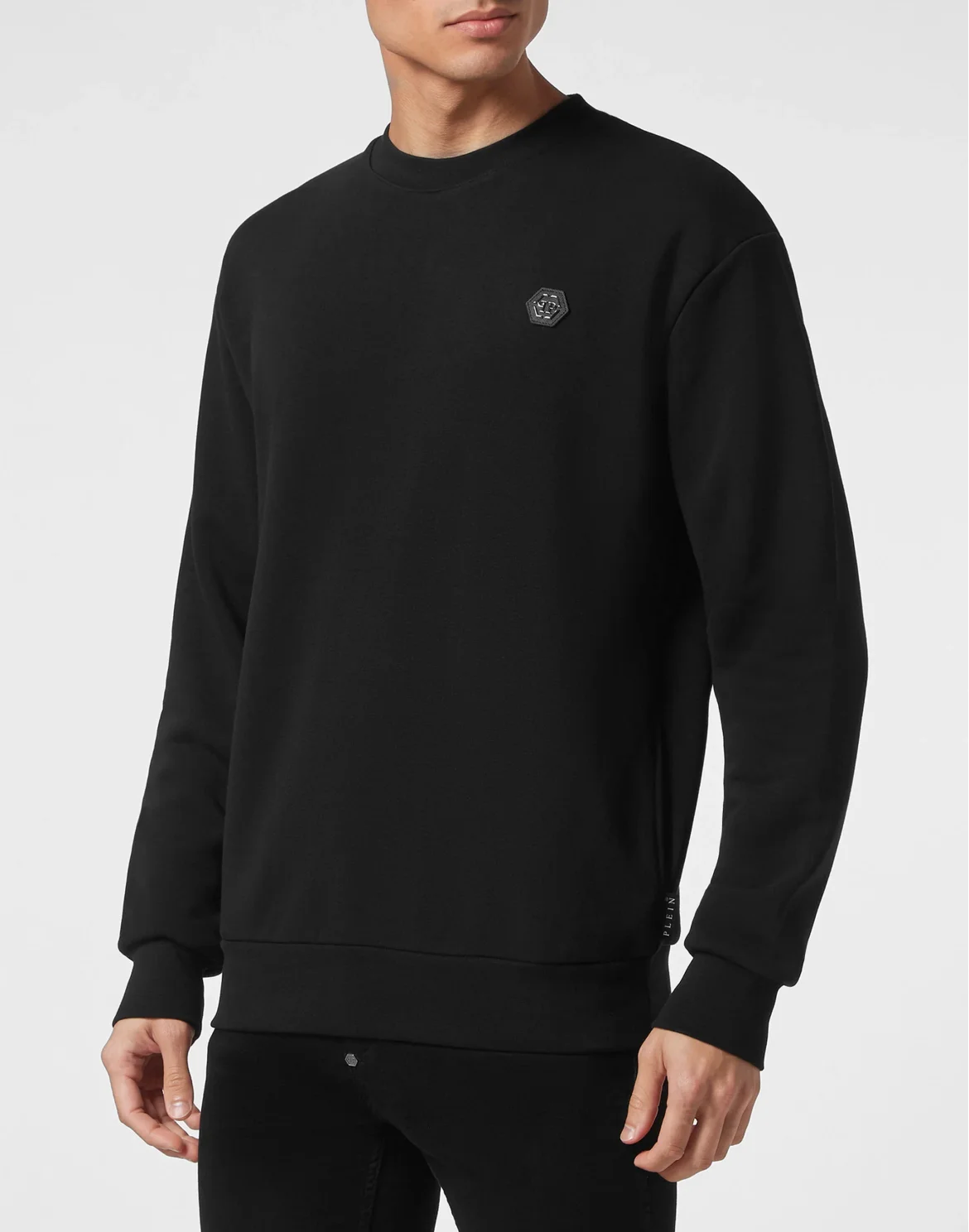 Sweatshirt LS Hexagon, цвет: Черный