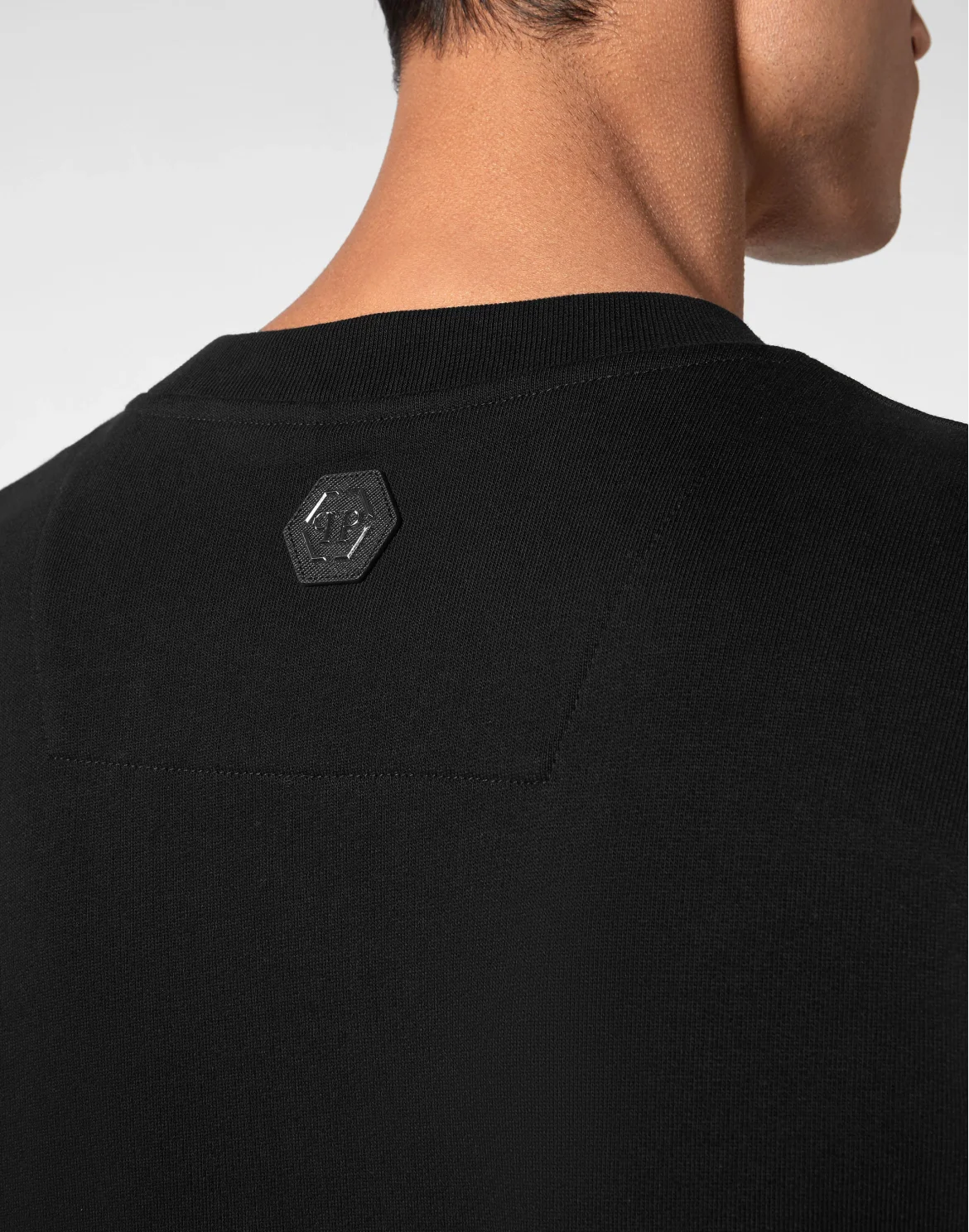 Sweatshirt LS Skull and Plein, цвет: Черный